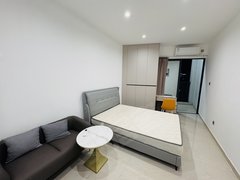 深圳南山白石洲白石洲奢华一房急租 押一付一民水电家私齐全拎包入住！出租房源真实图片