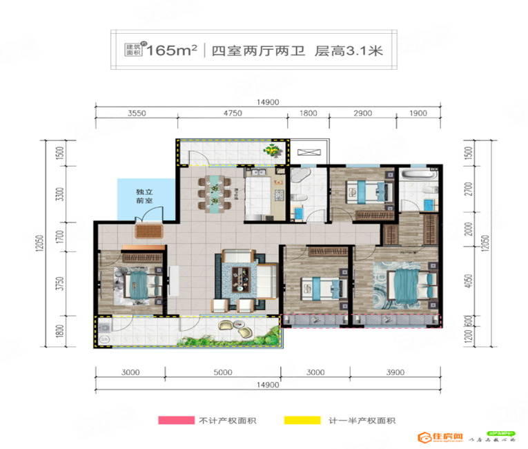 澄海璟熙华园户型图图片