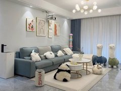 绵阳涪城五一广场蓝郡壹北栋 2室1厅1卫 豪华装修,家具电器齐全非常干净!出租房源真实图片