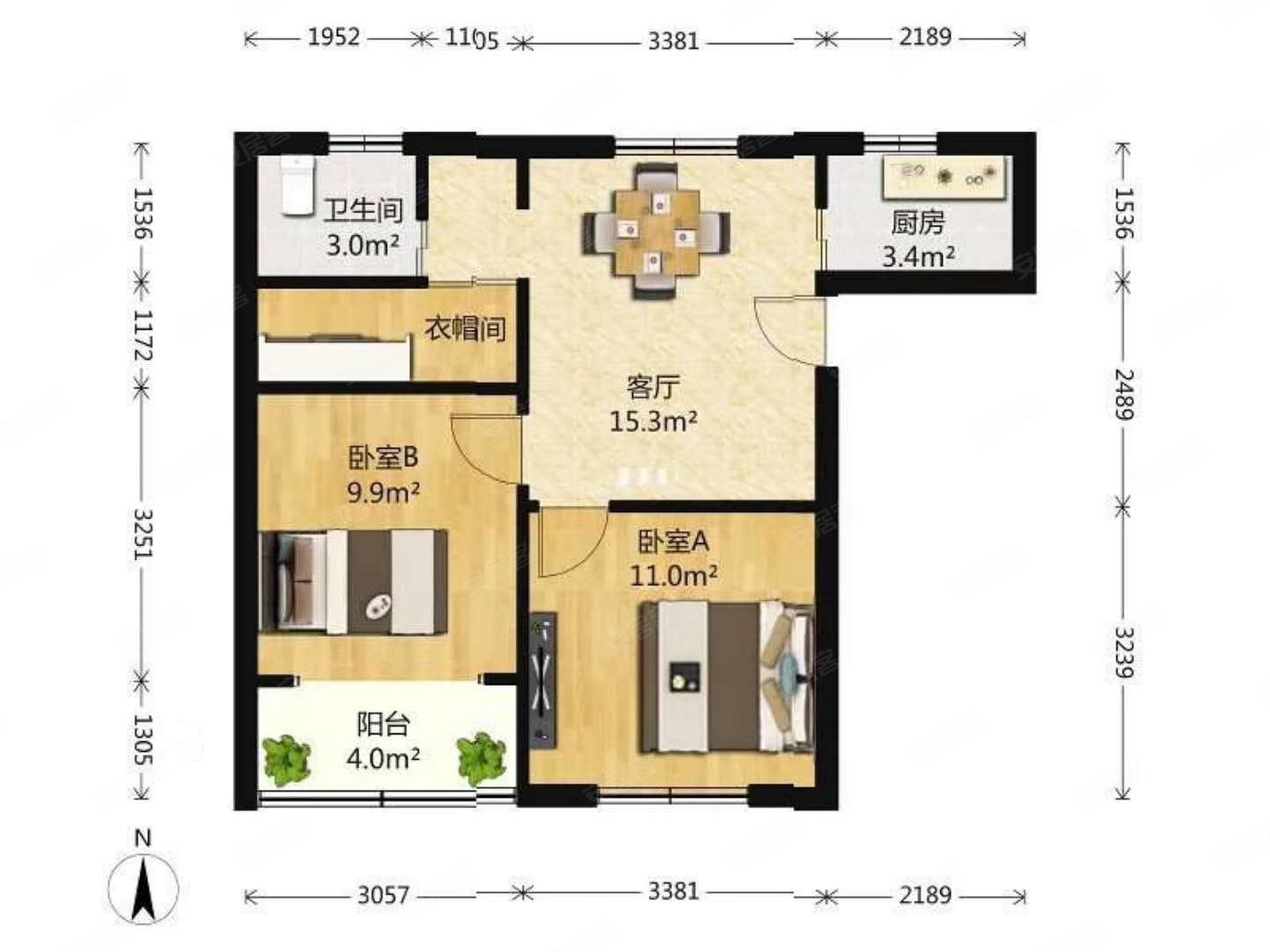 看房请来电,边套双南房间,采光好,三楼,带充电车位