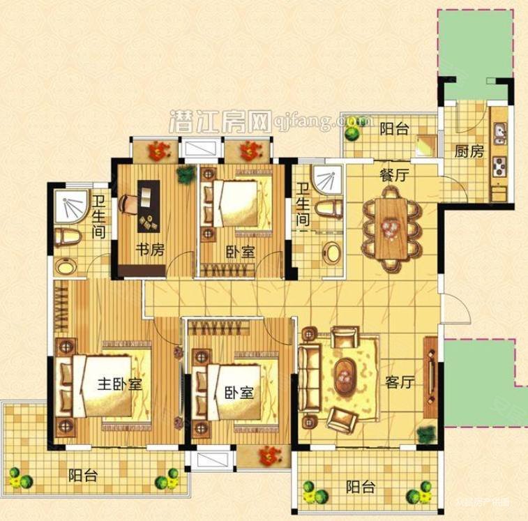 龙城华府四房性价比之