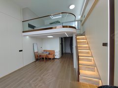 江门蓬江蓬江汽车总站江侨路全新复式公寓 一房一厅精装电梯 家电齐全拎包入住出租房源真实图片