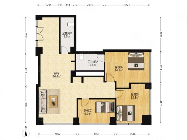 北京房产网>北京二手房>朝阳二手房>建外大街二手房>建外soho东区>599