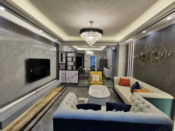 泉州丰泽东海湾泰禾首玺东海湾 泰禾复式 洲际酒店隔壁 精装两房 家具