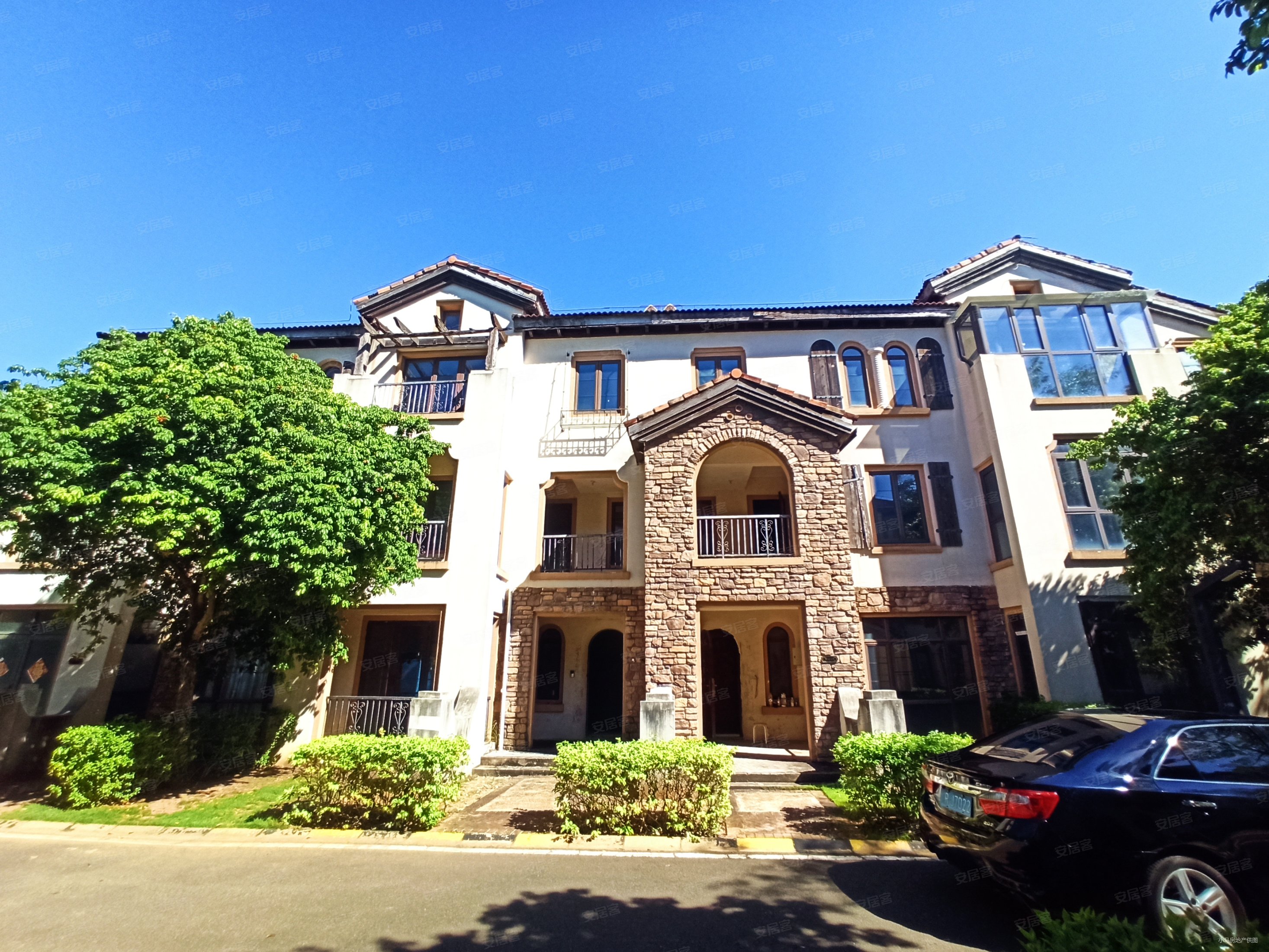 盈滨半岛一线海景别墅鲁能海蓝福源东一区联排别墅看房方便