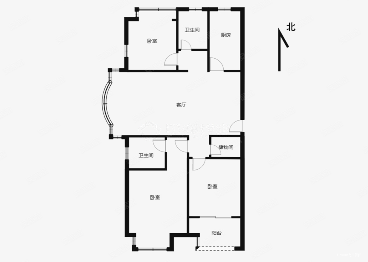 檀香湾3房毛坯不靠高架业主急卖价格可刀