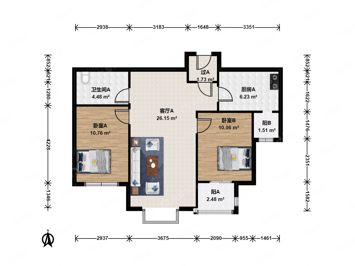 北京房产网>北京二手房>西城二手房>陶然亭二手房>中信禧园南区(中信