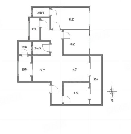 江山樾樾府4室2厅2卫140.21㎡南256万