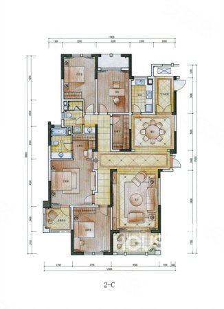 绿城桂花园二手房, 4室3厅2卫, 385万元 - 合肥58安居客
