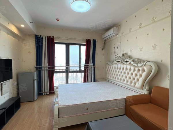 广场(商住楼)实图实价,包物业,徽州大道漫乐城,宝利丰一室公寓出租