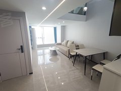 台州路桥中盛广场星光园复式公寓两室两厅精装修拎包即住邻吾悦广场数码城企业大厦出租房源真实图片