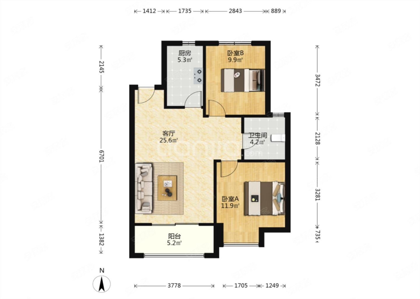华发九龙湾一期120号