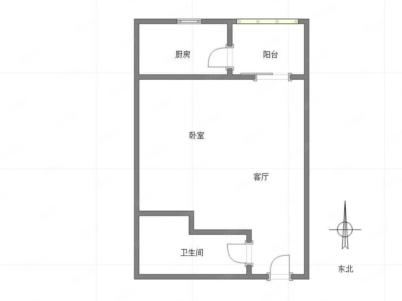 地铁口金科小户型,价格好谈,免个税,重庆国际家纺城绣色c区二手房,24.