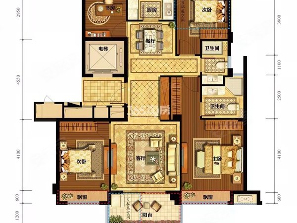 杭州拱墅和睦滨融府申花豪宅大悦城城西银泰滨融府横厅