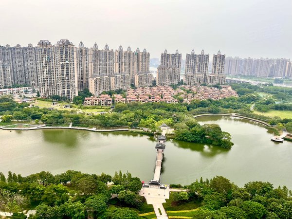 惠州惠城金山湖泰丰千花岛泰丰千花岛一线湖景搂王景观 轻奢4房全屋