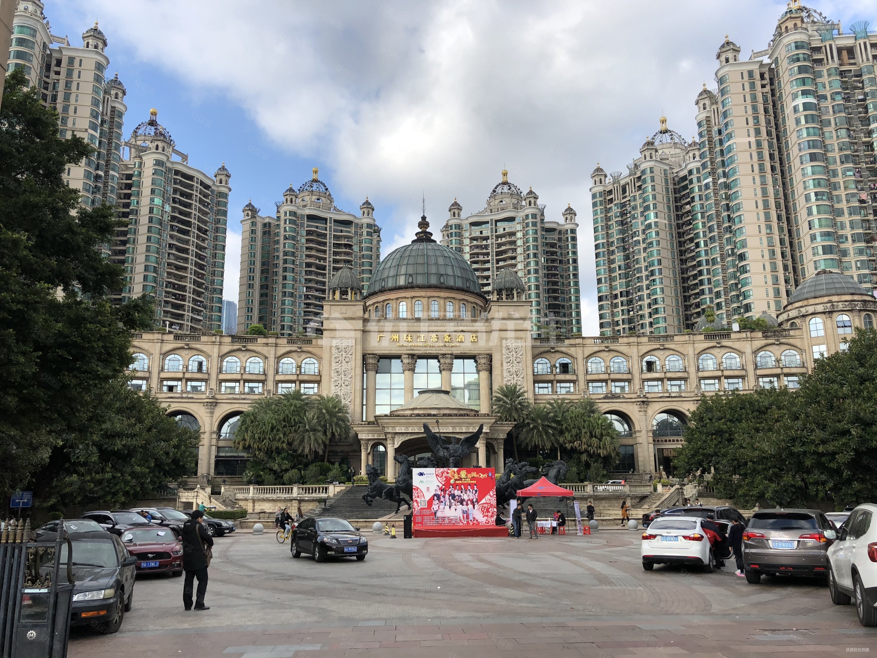 珠江帝景苑3室精装朝向西南