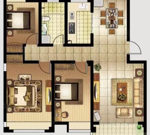 昆明西山前卫营润城八区近万达 润城八区 精装三室 干净卫生出租房源