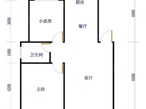 台州黄岩西城罗宁嘉园罗宁嘉园 2室加一客厅 带阳台 精装修拎包入住 看房方便出租房源真实图片