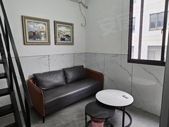 杭州临安临安城区靠近地铁 精装LOFT公寓一室一厅一厨一卫 拎包即可入住出租房源真实图片