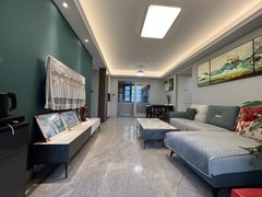 周口川汇周口汽车东站万科溥天龙堂一期，三房两厅两卫，西边户，家具家电齐全拎包入住出租房源真实图片