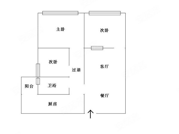 【多图】御江苑,北京路租房,北京路次新楼 超靓 三房 安静安全 门口