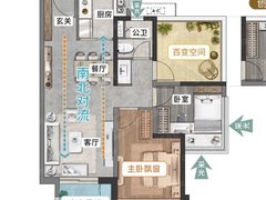肇庆鼎湖肇庆新区保利时光印象 2室1厅1卫出租房源真实图片