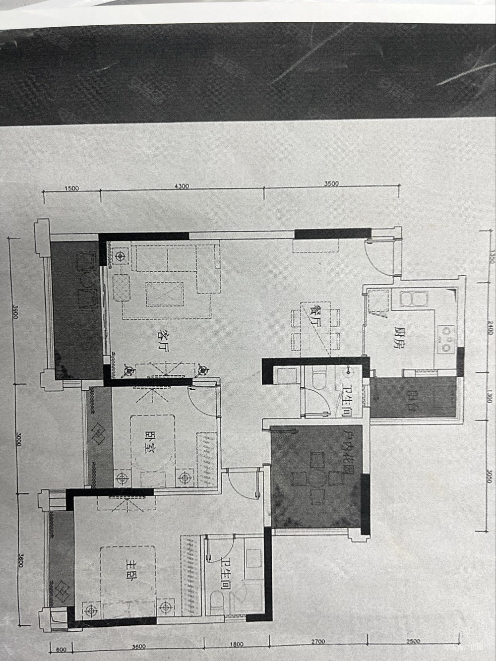 华发又一城经典户型一线河景无遮挡99平三房二卫双阳台看房