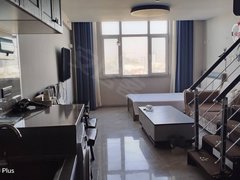 中卫沙坡头旅游购物广场创业大厦博雅公馆的精装公寓，家具家电齐全，临近鼓楼西街应理街出租房源真实图片