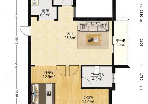 绍兴镜湖洋江西路长业天悦城长业天悦城自住精装房,租出租房源真实