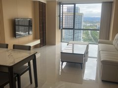 安康汉滨万达广场万达广场豪华精装酒店出租，两室两厅一卫，家具家电齐全，出租房源真实图片