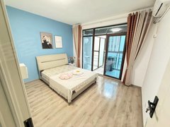 合肥滨湖新区滨湖假日主卧独卫)可短租1月)近方圆荟)金融港)人保财险)紫卢地铁)出租房源真实图片