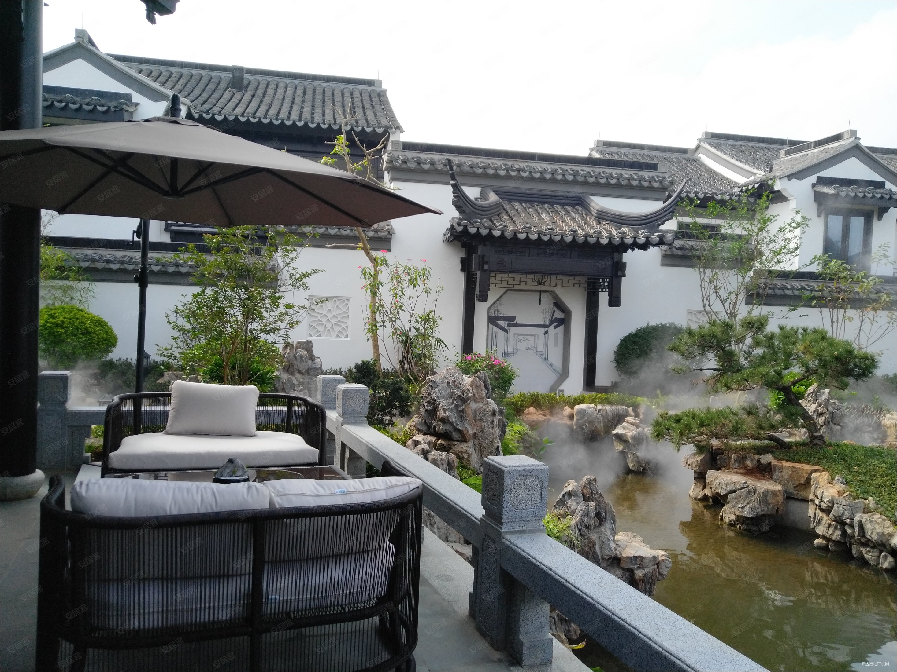 自贸港江东新区 独栋中式别院 绿城桃李春风 精装修带大院子