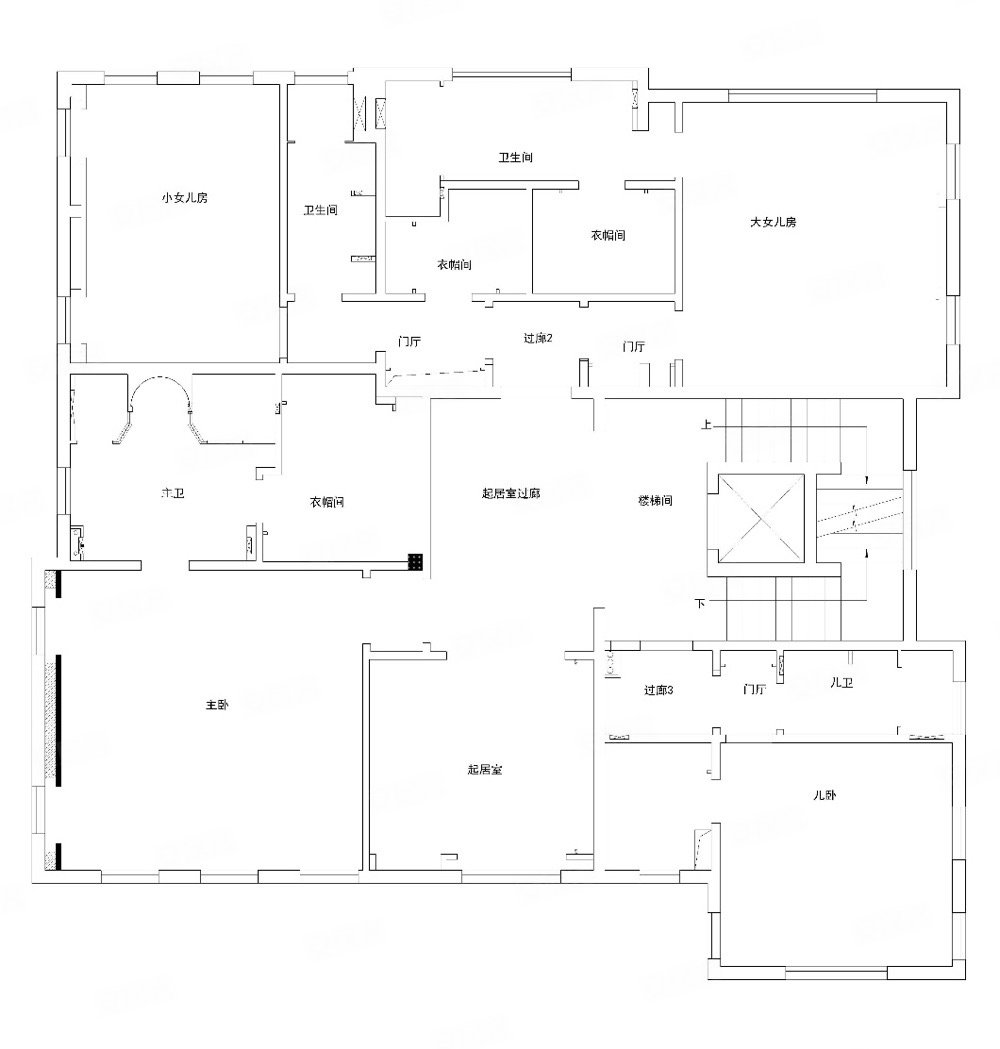 远洋lavie986.69平99   5室3厅5卫