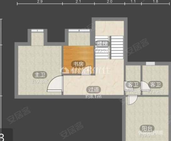 保利茵梦湖云麓4室2厅3卫149㎡南北210万