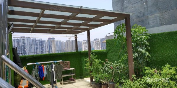 东原首创旁溪岸上品 顶跃 带露台带屋顶花园