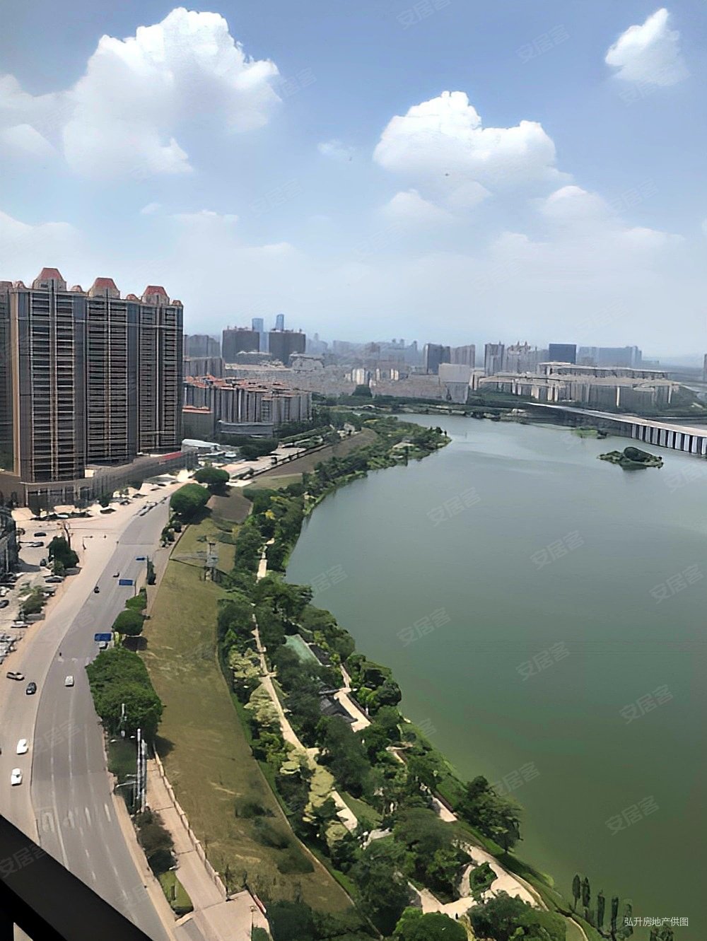 珑湖湾一线看江景看湖景看金山湖公园三重景观小区就一套