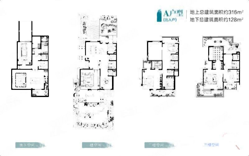 仁恒观棠 房东移民诚售 纯毛坯,边户300平花园,看房随时