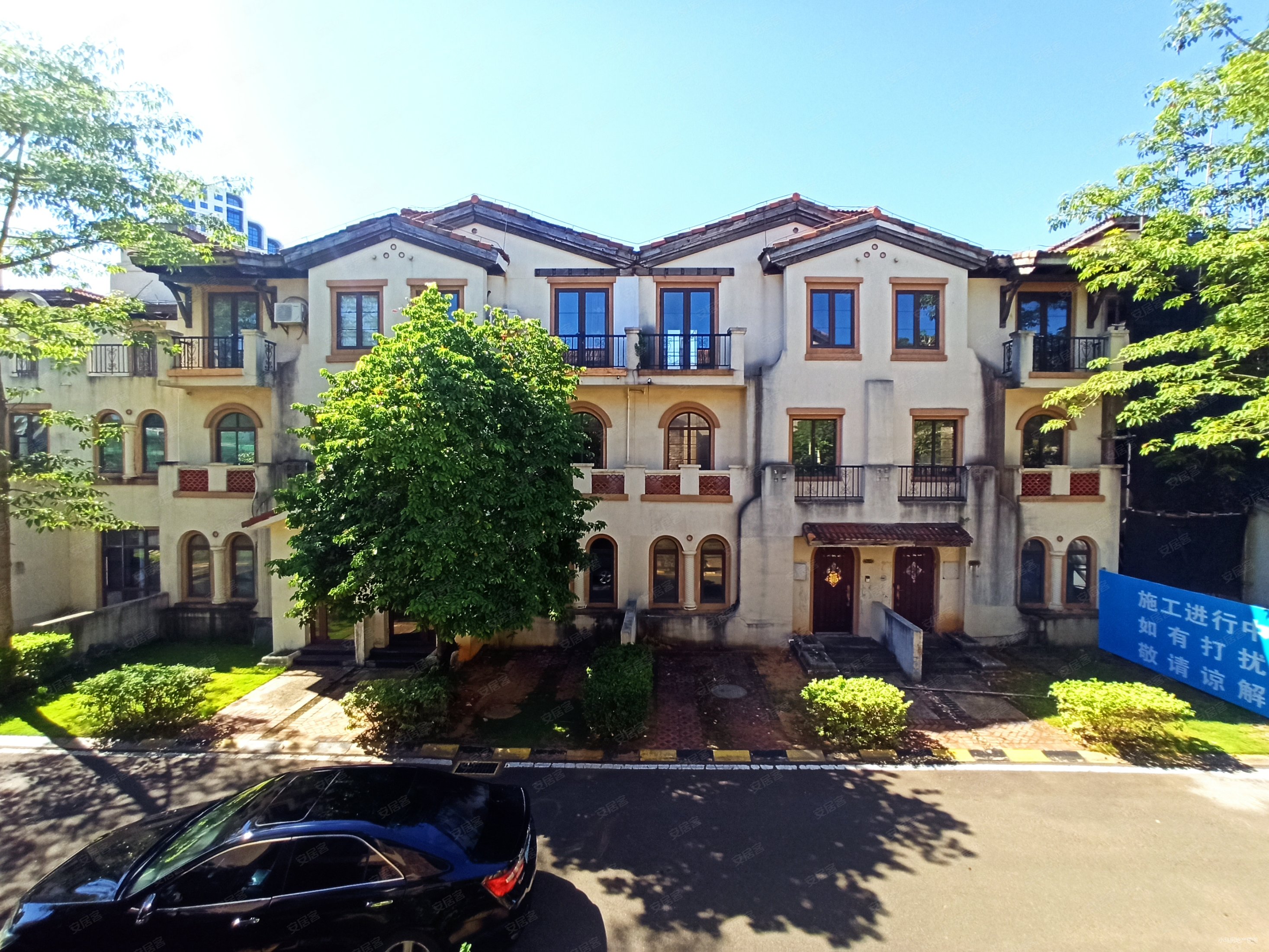 盈滨半岛一线海景别墅鲁能海蓝福源东一区联排别墅看房方便