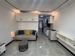 德宏芒市人民商场北站旁 精装修 一室一厅 1400带空调 包物业出租房源真实图片