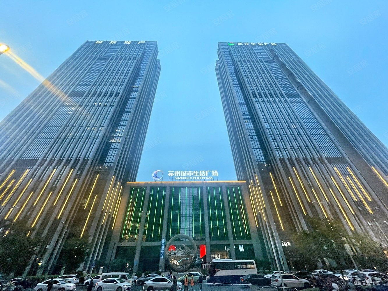 苏州城市生活广场1室1厅1卫48.27㎡南62万