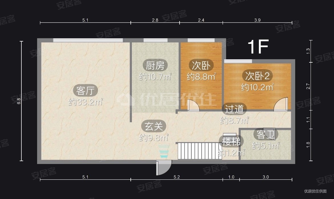 逸豪峰6室2厅3卫199.86㎡南北153万