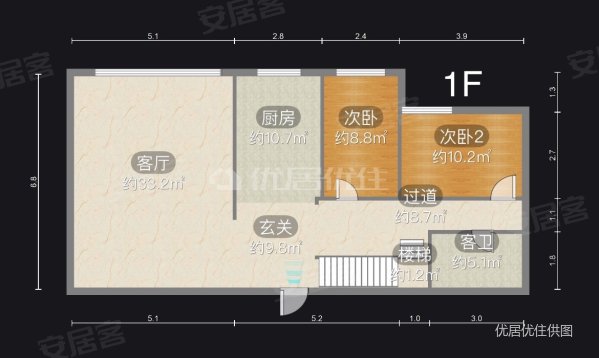 逸豪峰6室2厅3卫199.86㎡南北153万