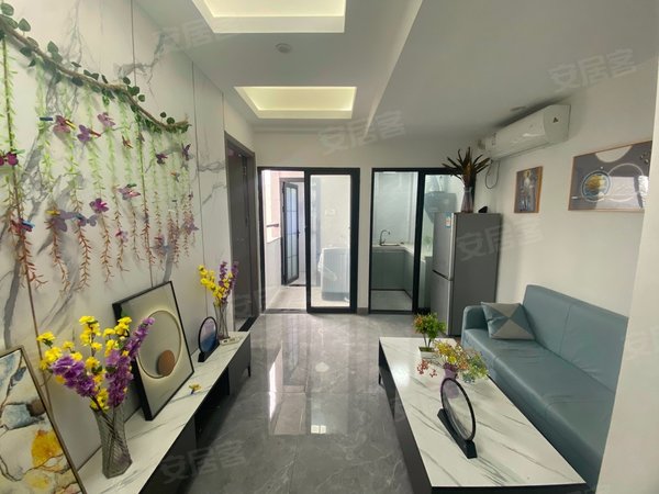 沙井新沙天虹附近德馨苑精装两房带阳台拎包入住可办月卡出租房源真实