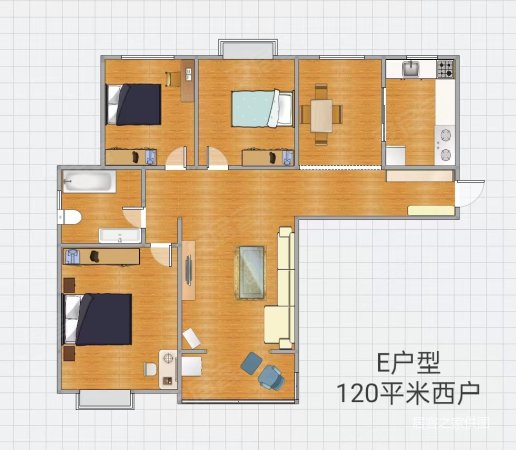 长庆湖滨花园三区 电梯房 近地铁 高楼层采光充足 南北通透