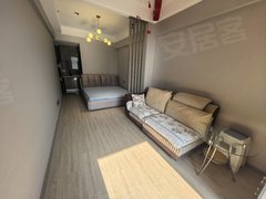 乌海滨河东区宜化广场摩尔城精装公寓电梯24楼观景房,年租1.4万包取暖物业费。出租房源真实图片