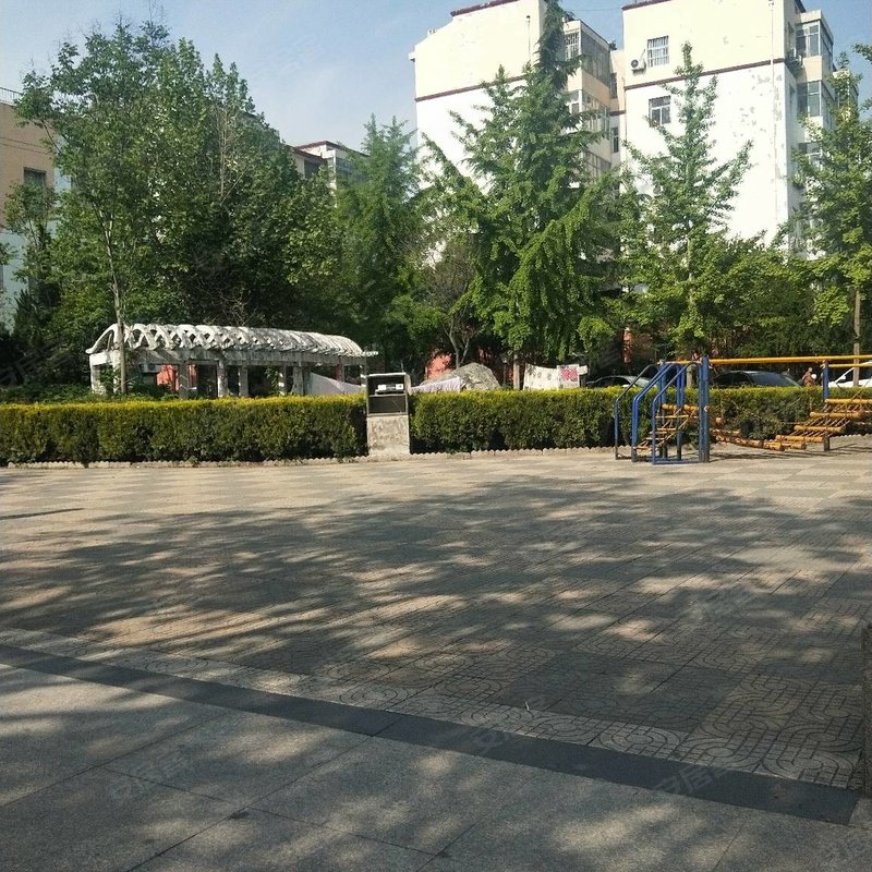 百分之40的绿化 广场有健身器材  凉亭一个 老旧小区 时间长