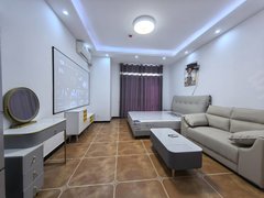 鹤壁淇滨朝歌里建业壹号城邦精装投影房，临淇河，拎包入住，押一付一出租房源真实图片