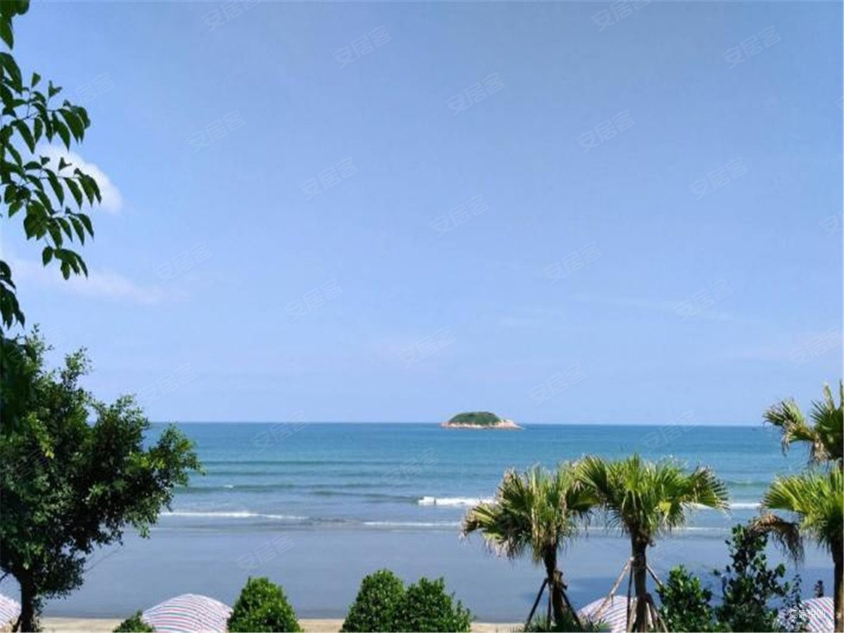 五折万科双月湾一线海景度假区精装两房价格可谈现房