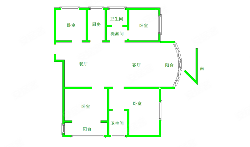 直降10w 电梯小高层 长申国际 地铁口 四院