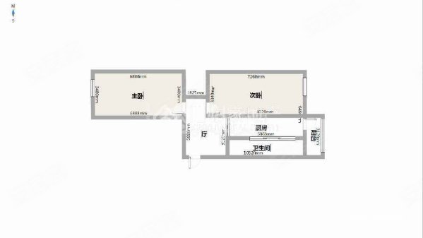 花园小区(先锋路)2室1厅1卫58.71㎡东西29.8万